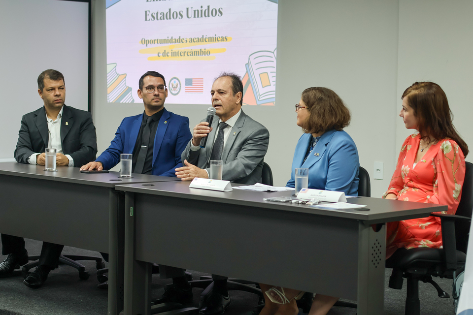 Arantes, Leineker, Bovolato, Nancy e Marisa (E p/ D) - Foto: Samuel Lima/Sucom